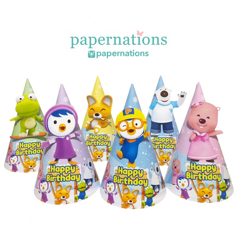 Pororo Cone Hats
